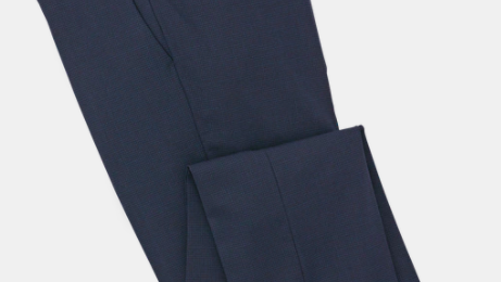 STRETCH WOOL TROUSERS